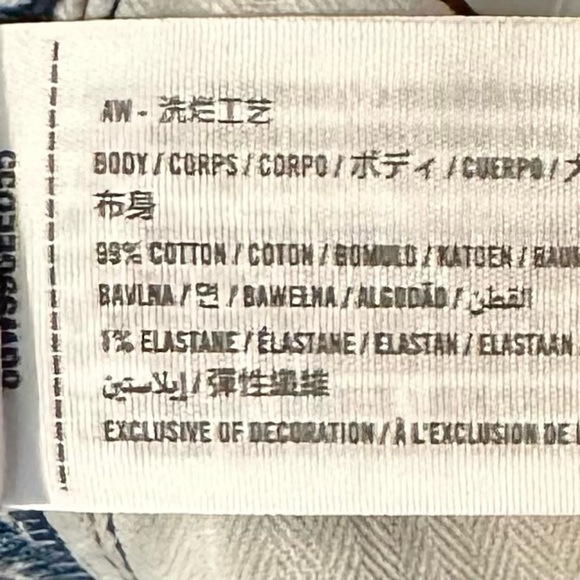 NWT Abercrombie & Fitch The 90s Straight Ultra High Rise Blue Jeans Sz 33/16R‎ - Picture 5 of 10